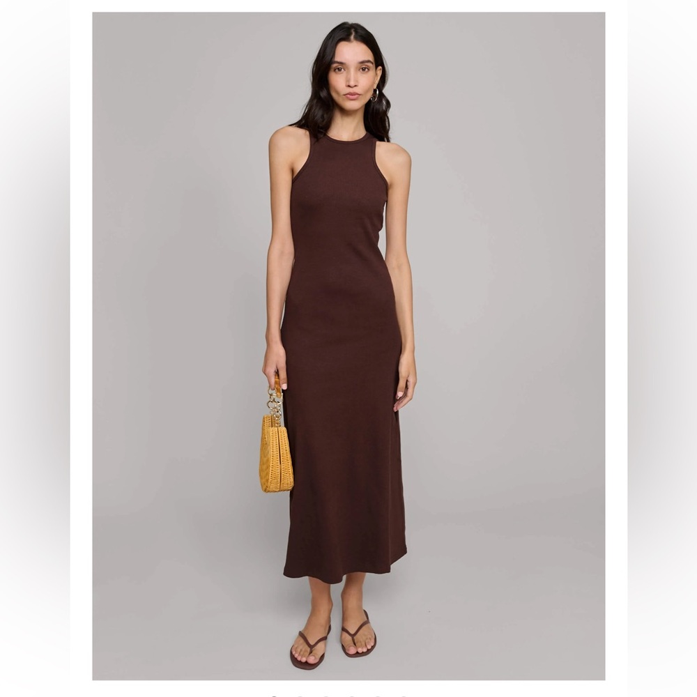 NWT Pixie Market Delilah Cotton Ribbed Tank Dress